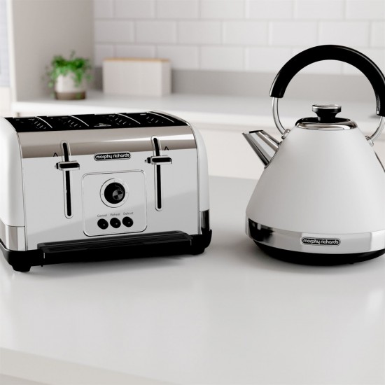 Morphy richards white on sale kettle and toaster